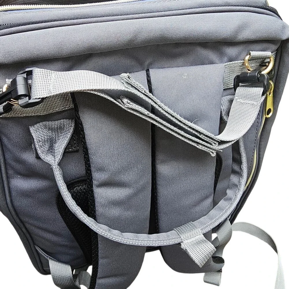 Mama Glamour Convertable Diaper Bag Waterproof Backpack with Charger - Picture 11 of 15